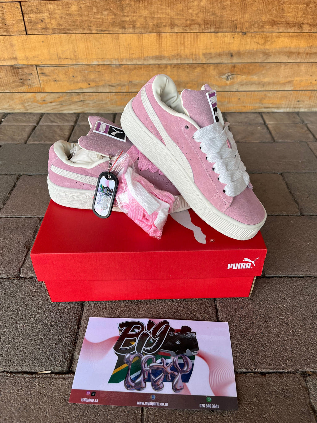 Suede XL “pink” Unisex - bamn.