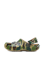 BAPE BLACK *A BATHING APE® x Crocs Classic "Chai" clogs - bamn.