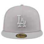 New Era Los Angeles Dodgers 59FIFTY Color Pack Fitted Cap - Grey - bamn.