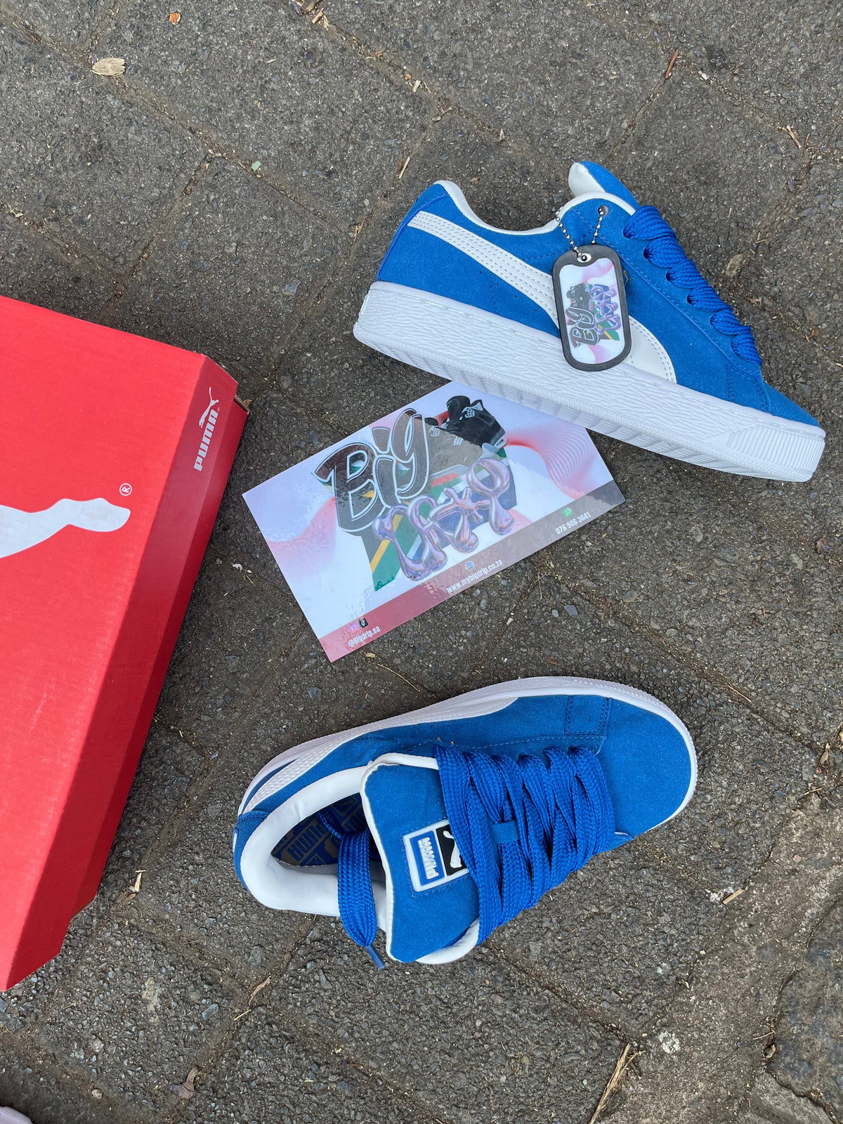Suede XL “blue” Unisex - bamn.