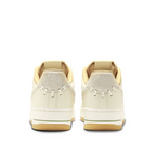 Nike Air Force 1 Low “NAI-KE” Roster Expands With A Cream-Colored, Partly-Woven Style - bamn.
