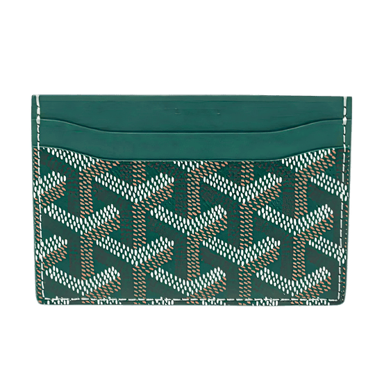 GOYARD SAINT-SULPICE CARD WALLET “GREEN” - bamn.