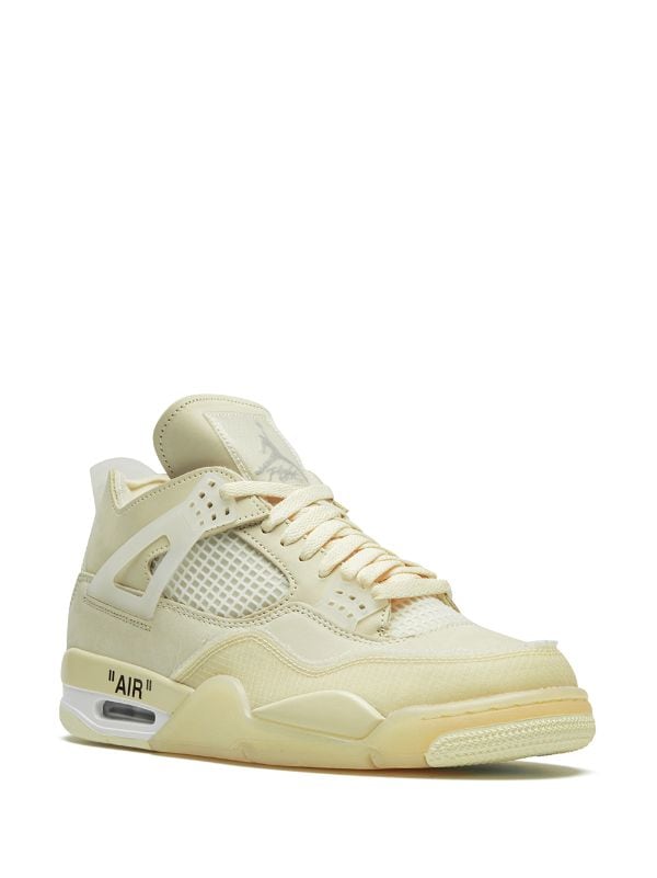 Jordan x Off-White Air Jordan 4 Retro SP "Sail" - bamn.