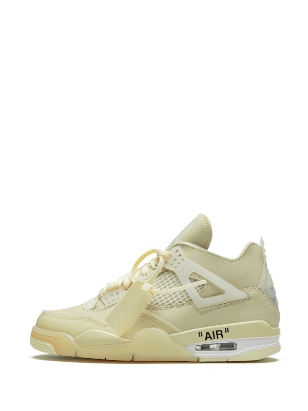 Jordan x Off-White Air Jordan 4 Retro SP "Sail" - bamn.