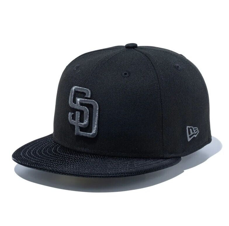 NEW ERA 59 Fifty Black Snake San Diego Padres - bamn.