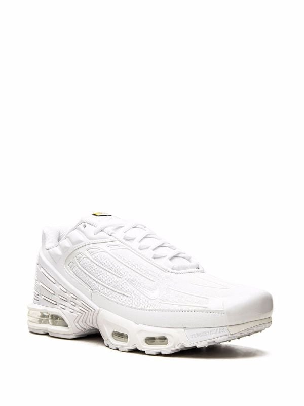 NIKE AIR MAX PLUS III "TRIPLE WHITE" - bamn.