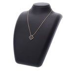 Midnight Clover Stainless Steel Necklace – A Statement of Elegance - bamn.