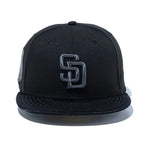 NEW ERA 59 Fifty Black Snake San Diego Padres - bamn.