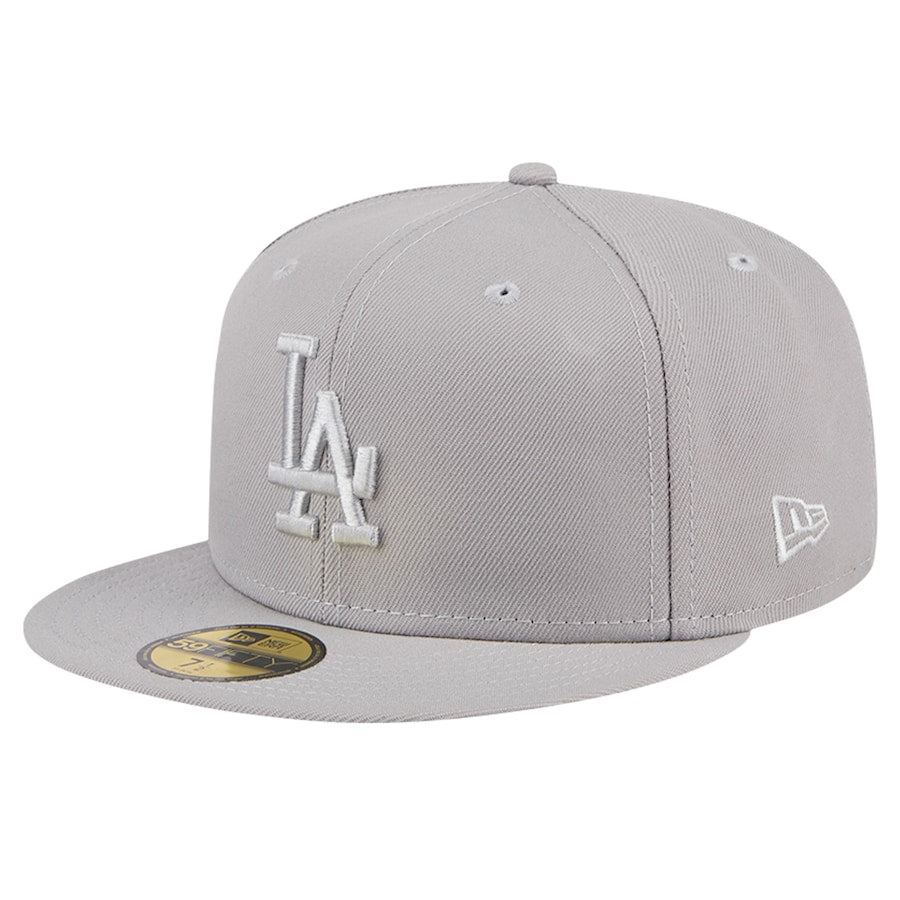 New Era Los Angeles Dodgers 59FIFTY Color Pack Fitted Cap - Grey - bamn.