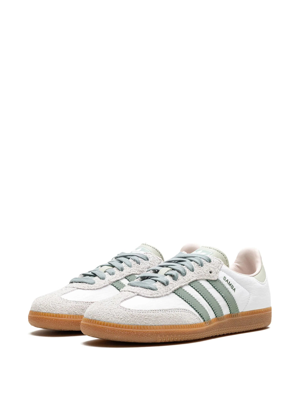 Adidas Samba "Silver Green" Sneakers - bamn.