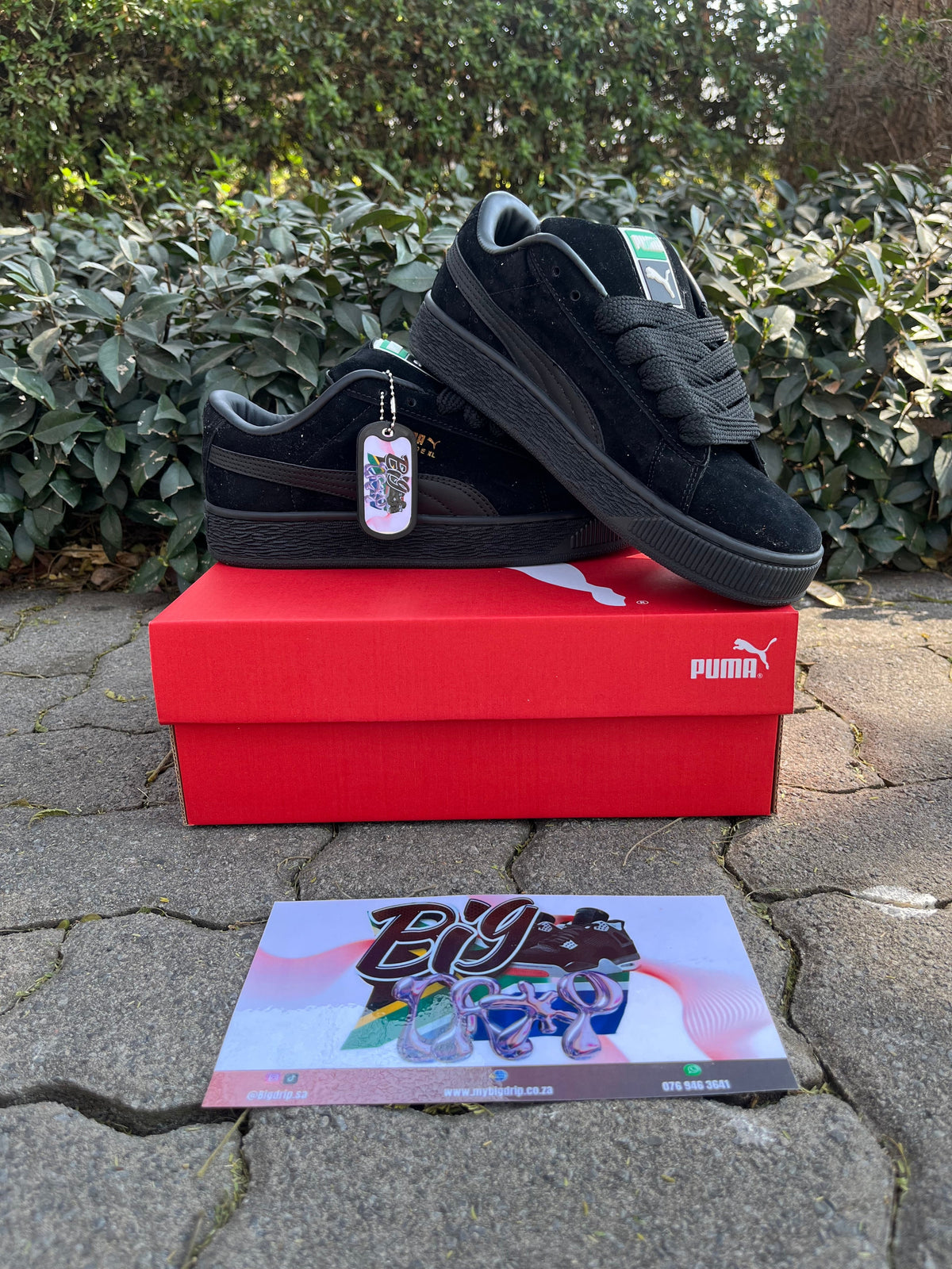 Suede XL "black edition" Unisex - bamn.