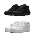 Nike AirMax 95 Essential “ Triple Black” x Airforce 1 - bamn.