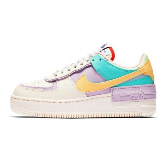 Air Force 1 Shadow "Pale Ivory/Pastel Multicolor" sneakers