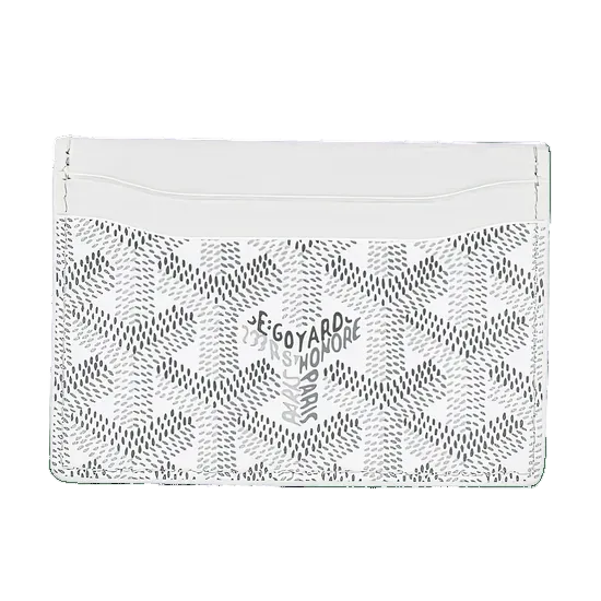 GOYARD SAINT-SULPICE CARD WALLET “WHITE”