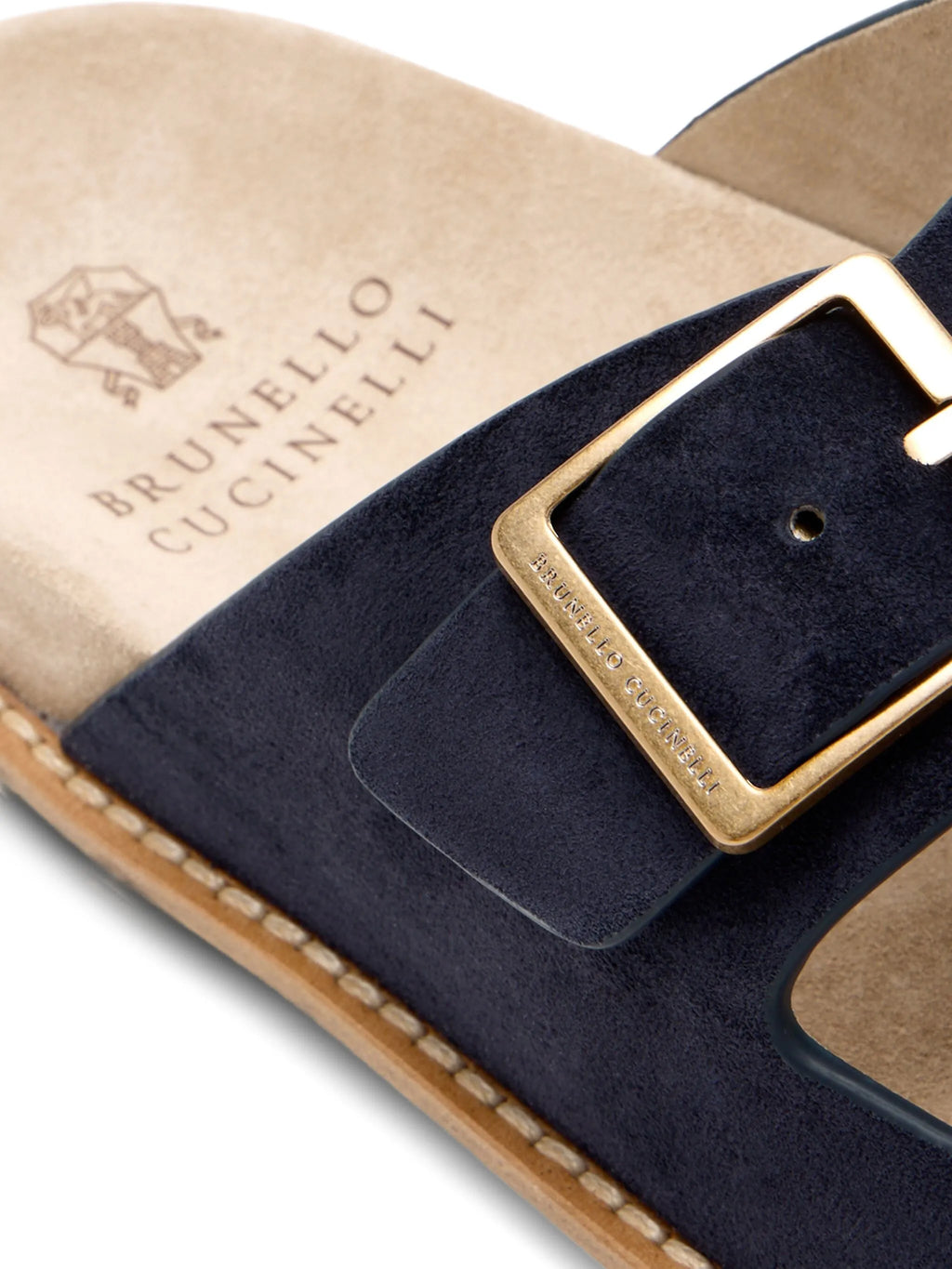Brunello Cucinelli Double-Buckle Sandals - bamn.
