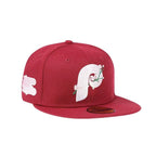 PHILADELPHIA PHILLIES SIDE PATCH BLOOM 1980 WORLD SERIES PATCH FITTED HAT [LIMITED STOCK] - bamn.