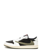 Travis Scott Air Jordan 1 Low OG "Olive" sneakers - bamn.