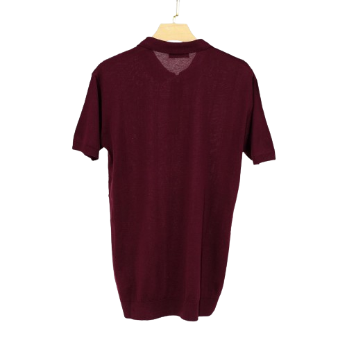 Solid Knit Polo Shirts - bamn.