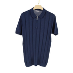 Solid Knit Polo Shirts - bamn.
