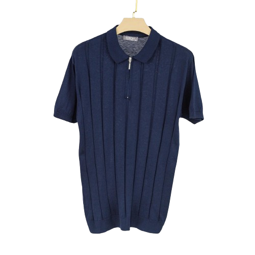 Solid Knit Polo Shirts - bamn.