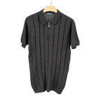 Solid Knit Polo Shirts - bamn.