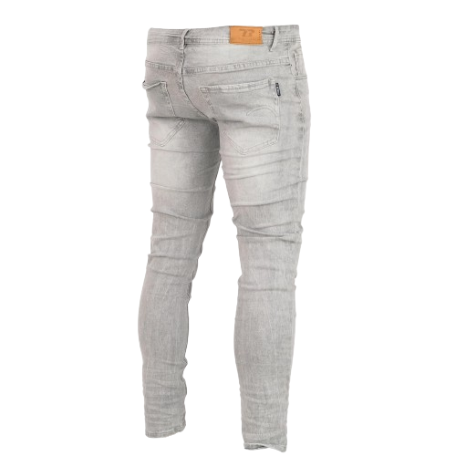 Men's grey denim jeans - bamn.