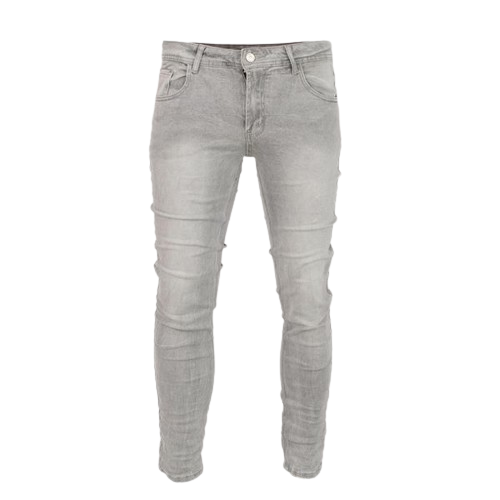 Men's grey denim jeans - bamn.