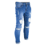 Men's Denim Ripped Jeans - bamn.