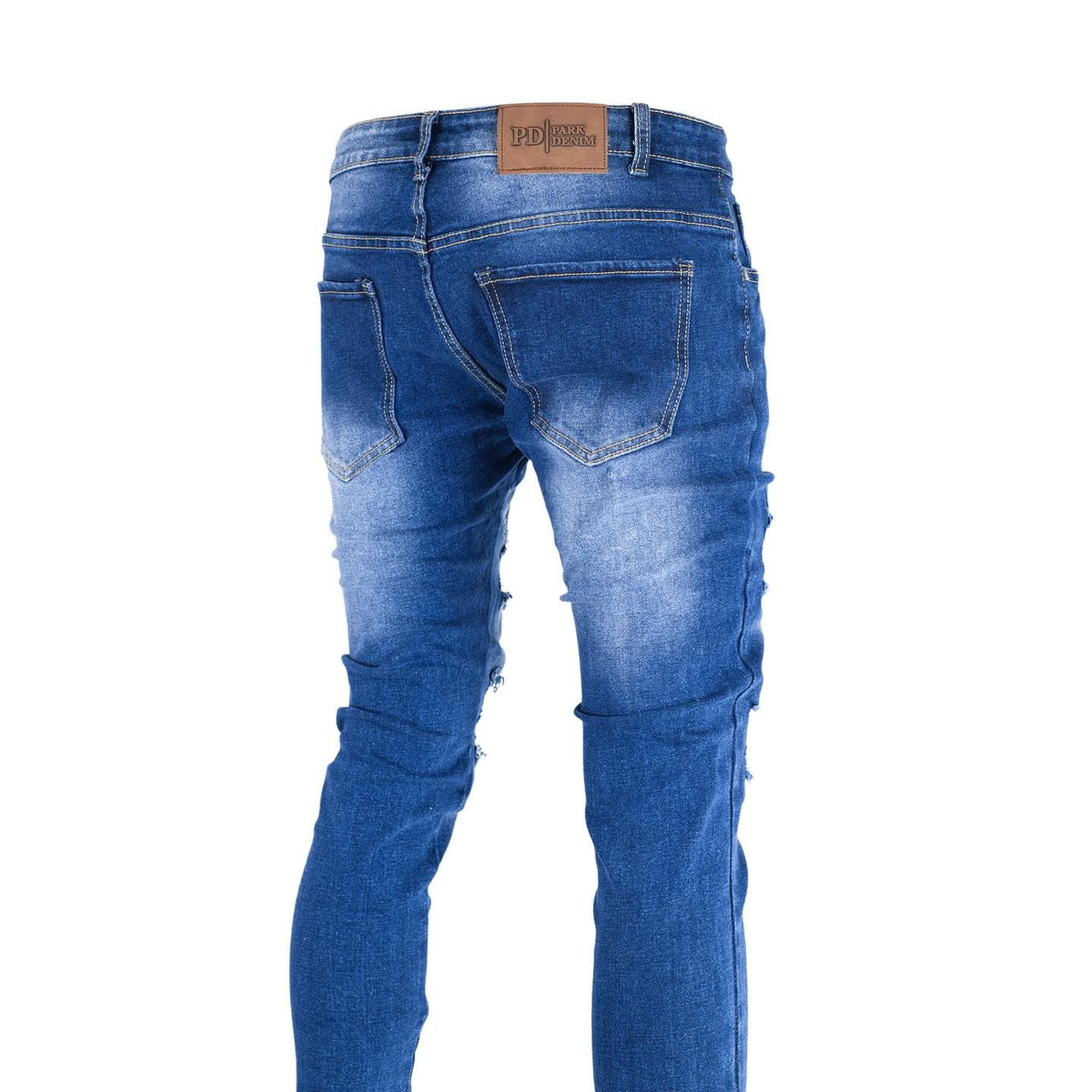 Ripped Skinny Denim Jeans - bamn.