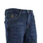 Men's slimfit denim frayed jeans - bamn.