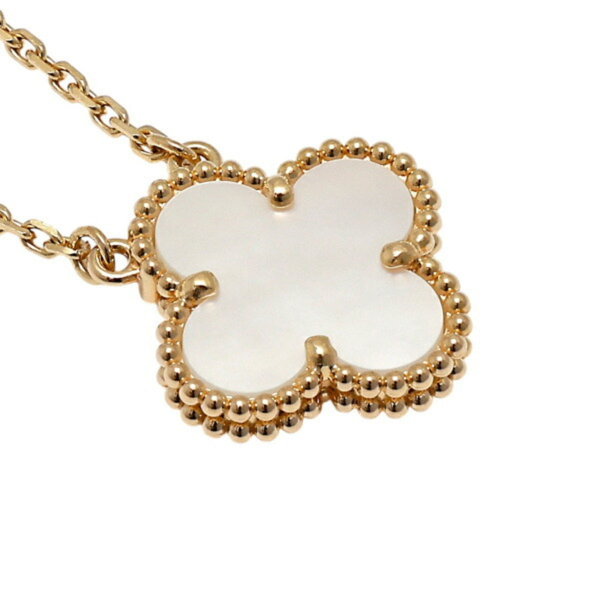 White Clover Stainless Steel Necklace – A Statement of Elegance - bamn.