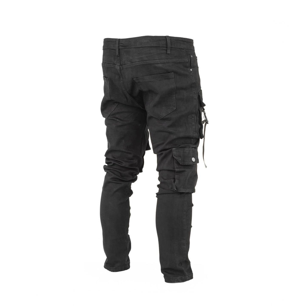 Men's Denim Cargo Pants - bamn.