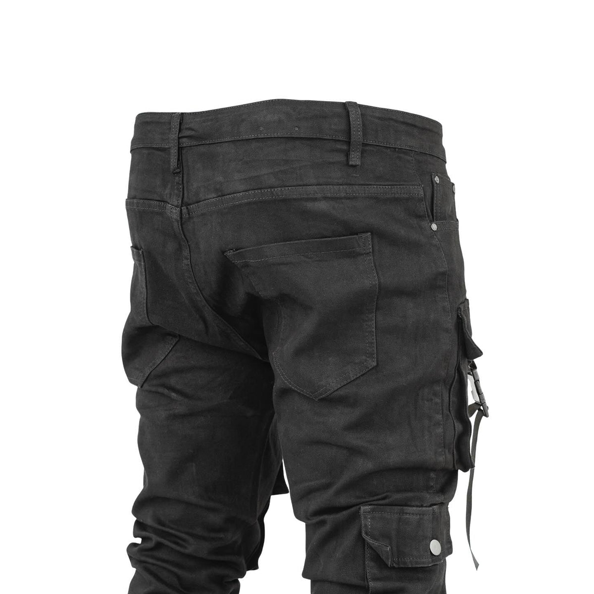Men's Denim Cargo Pants - bamn.