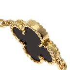 Midnight Clover Stainless Steel Bracelet – A Statement of Elegance - bamn.