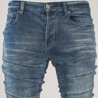 Men's Twisted Torque Skinny Denim Jeans - bamn.
