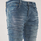 Men's Twisted Torque Skinny Denim Jeans - bamn.