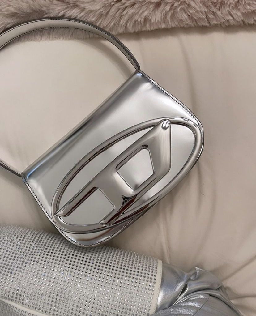 Diesel hand bag - Silver - bamn.
