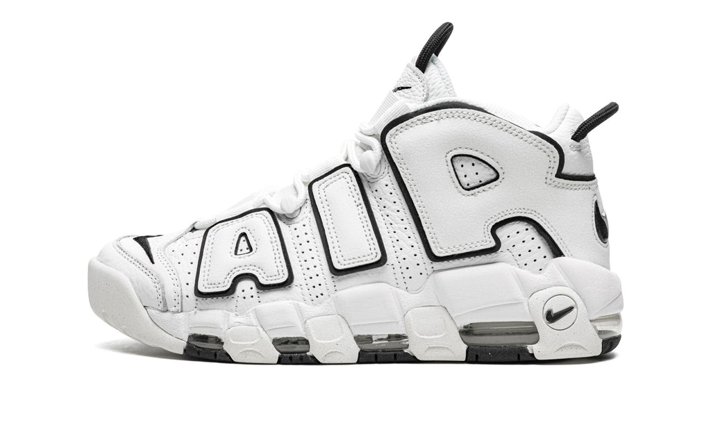 AIR MORE UPTEMPO MNS WMNS "White / Black" - bamn.