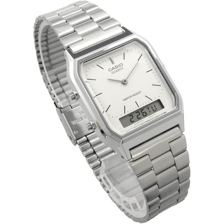 Casio Mens AQ230A-7D Anadigital Watch - bamn.