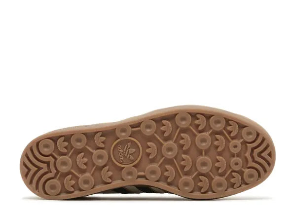Women's Adidas Gazelle Bold 'Cream Collegiate Green' Sneaker - bamn.
