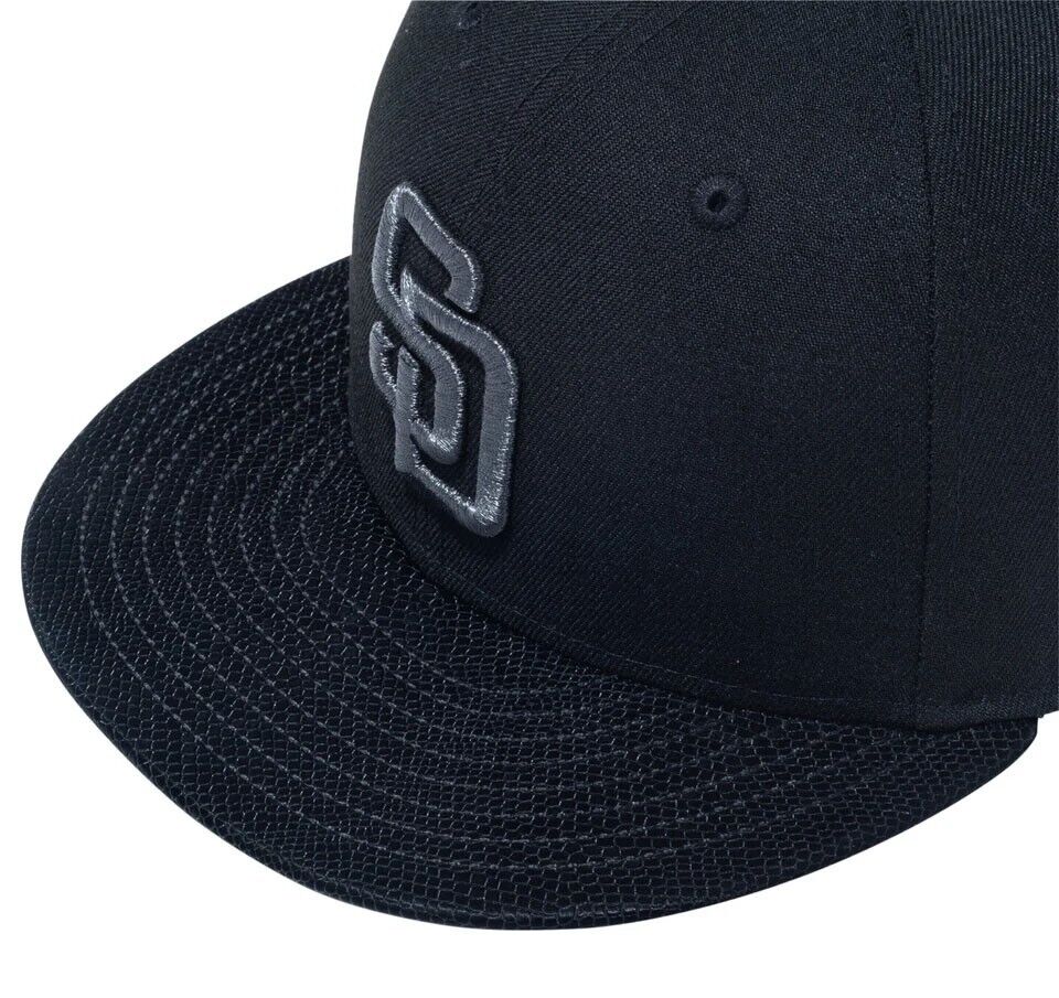 NEW ERA 59 Fifty Black Snake San Diego Padres - bamn.
