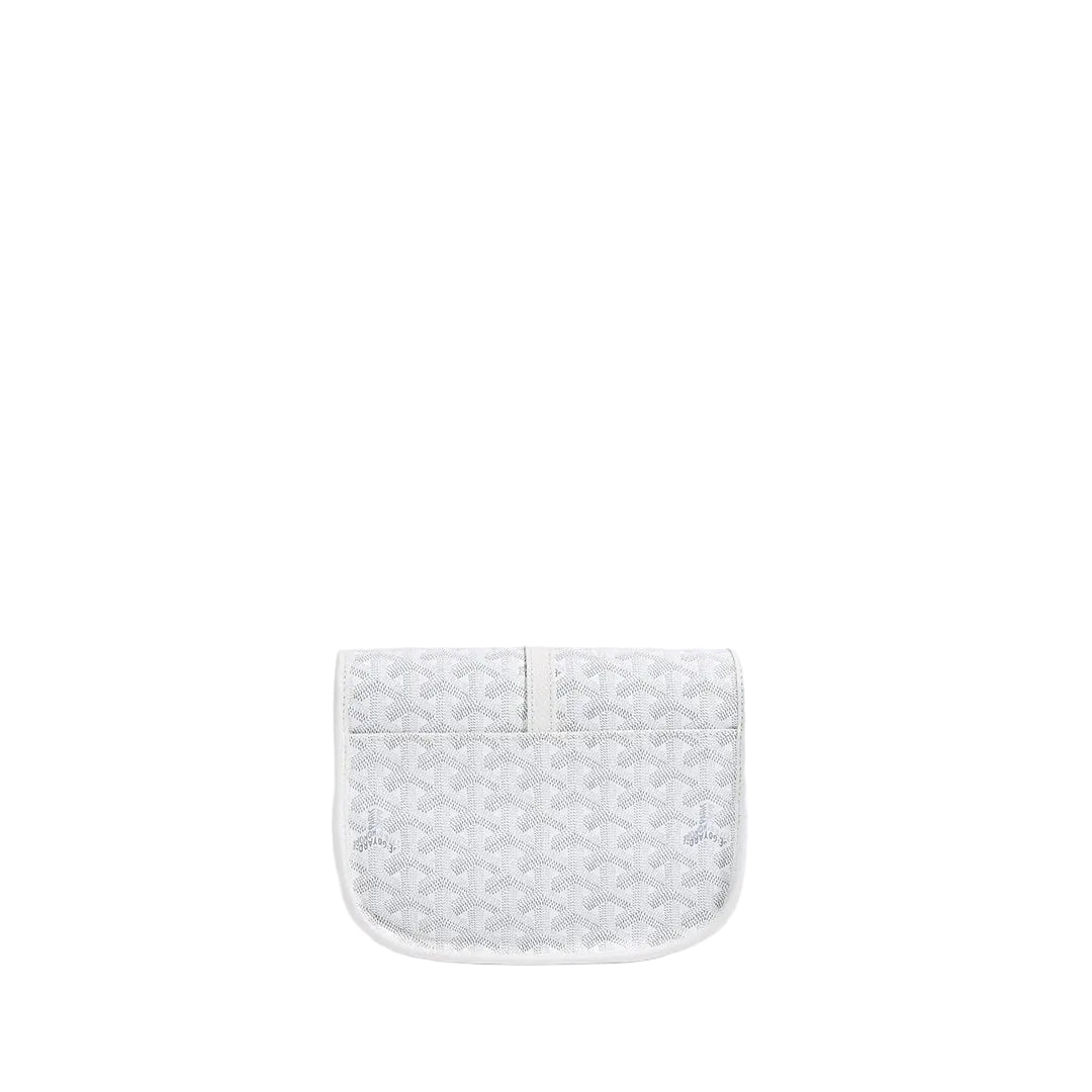 GOYARD BELVEDERE PM “WHITE” - bamn.