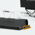 Chrome heart glasses - clear & silver badges - bamn.
