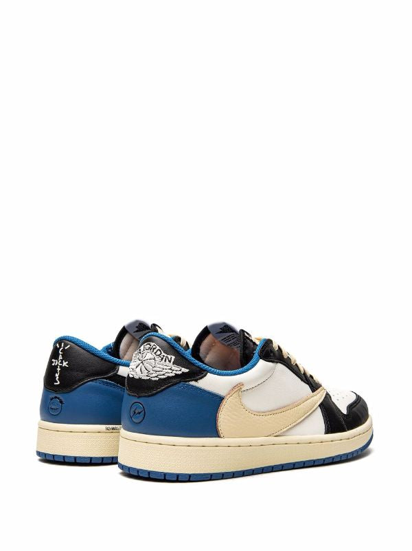 Travis Scott x Fragment Air Jordan 1 Low OG SP sneakers - bamn.