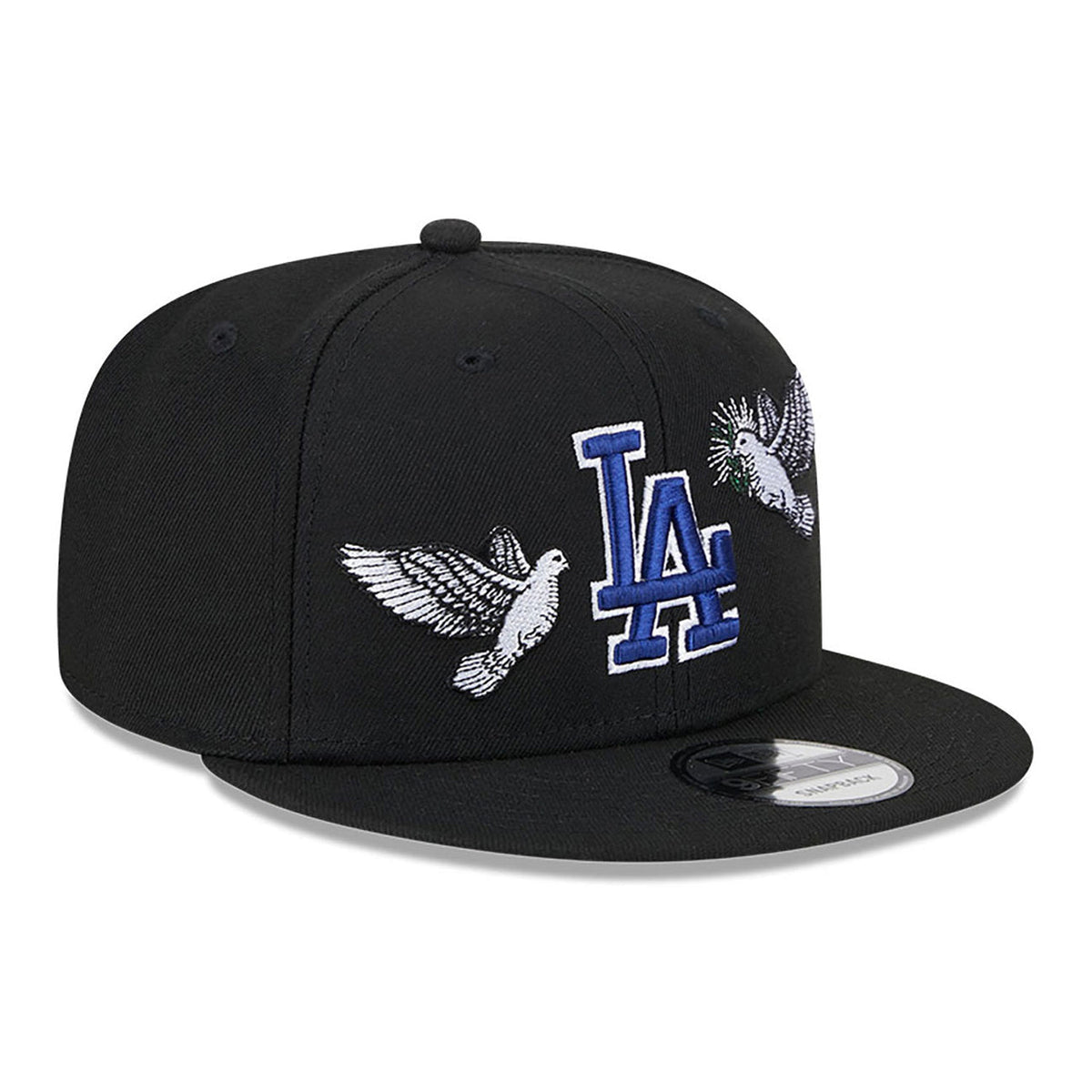 Black New York Yankees Green Bottom Peace New Era 9FIFTY Snapback - bamn.