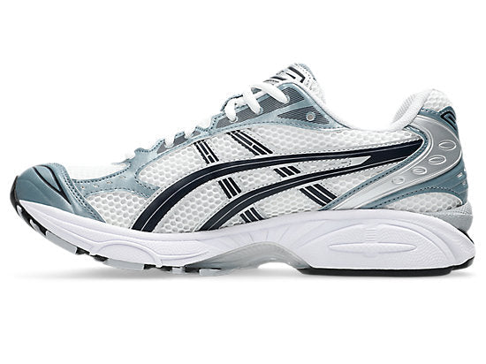 ASICS GEL-KAYANO 14 WHITE / FJORD GREY FULLY BOXED - bamn.