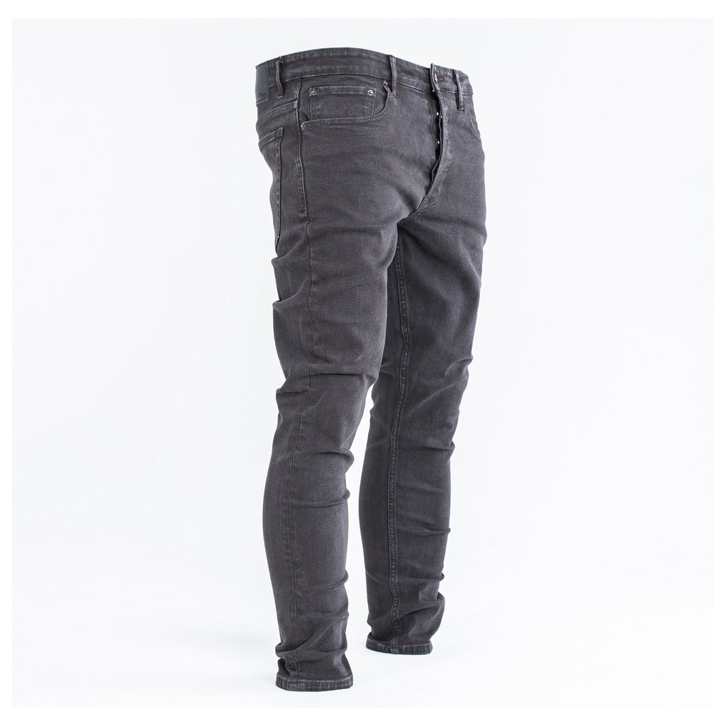 Men’s Charcoal Grey Slim Fit Jeans - bamn.