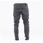 Men’s Charcoal Grey Slim Fit Jeans - bamn.