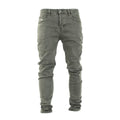 Men’s Olive Green Slim Fit Jeans - bamn.