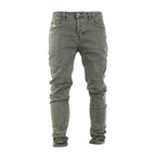 Men’s Olive Green Slim Fit Jeans - bamn.